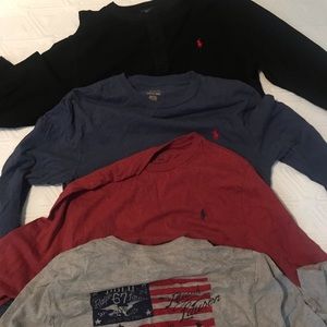 Bundle Long Sleeve Polo shirts brand new